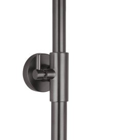 Душова стійка Kroner KRP Armada-GRP066 із змішувачем та душовим гарнітуром графіт CV033880