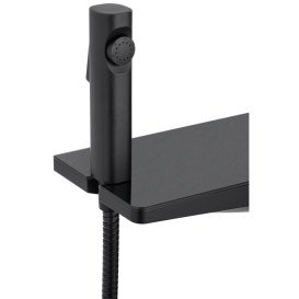 Душова стійка Kroner KRP Armada-SCH066 із змішувачем та душовим гарнітуром чорний CV033873