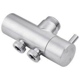 Душевая стойка Kroner KRP Edelstahl Klassisch-ESG231 с душевым гарнитуром нержавеющая сталь CV029978