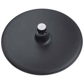 Душевая стойка Kroner KRP Edelstahl Klassisch-SCH063 со смесителем и душевым гарнитуром черный CV025650