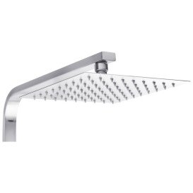 Душова стійка Kroner KRP Edelstahl Kubus-ESG231 з душовим гарнітуром нержавіюча сталь CV029977