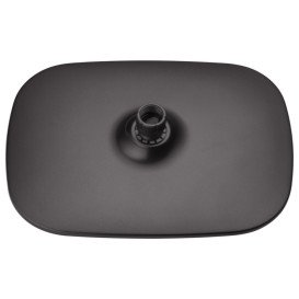 Душевая стойка Kroner KRP Edelstahl Kubus-PVD063 со смесителем и душевым гарнитуром нержавеющая сталь графит CV035906