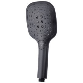 Душова стійка Kroner KRP Edelstahl Kubus-SCH063 із змішувачем та душовим гарнітуром чорний CV022979