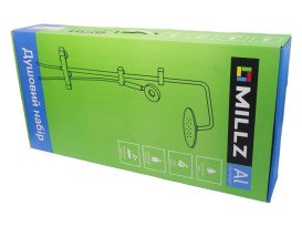 Душова стійка Millz із змішувачем та душовим гарнітуром сірий MRS-AL-C200 (gray)