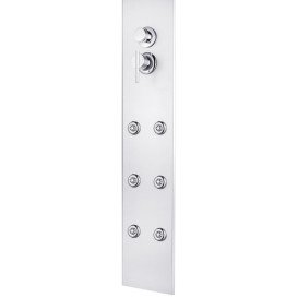 Душевой бокс Kroner KRP ArmadaWDCTF9090 90х90 см профиль сатин рифленное стекло CV031575