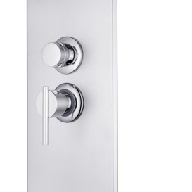 Душовий бокс Kroner KRP EnzoSDCTG9090 90х90 см профіль сатин тоноване сіре скло CV031572