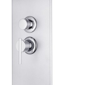 Душовий бокс Kroner KRP EnzoWDCFF9090 90х90 см профіль сатин рифлене скло CV031573