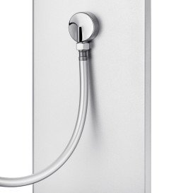 Душовий бокс Kroner KRP EnzoWDCFF9090 90х90 см профіль сатин рифлене скло CV031573