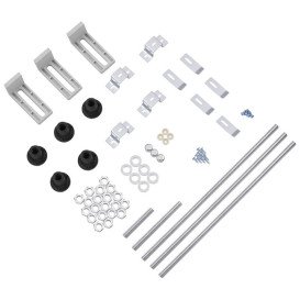 Душовий бокс Kroner KRP EnzoWDCTF9090 90х90 см профіль сатин рифлене скло CV029571