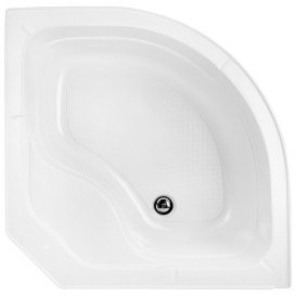 Душовий бокс Kroner KRP EnzoWDCTF9090 90х90 см профіль сатин рифлене скло CV029571