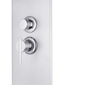 Душовий бокс Kroner KRP EnzoWDCTF9090 90х90 см профіль сатин рифлене скло CV029571