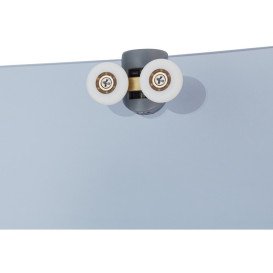 Душовий бокс Kroner KRP EnzoWDCTF9090 90х90 см профіль сатин тоноване сіре скло CV029572