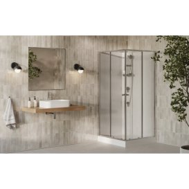 Душевой бокс Ravak X-Point Slim BOXSRV2-90 90х90 см профиль полированный алюминий стекло transparent X82277311Z1F