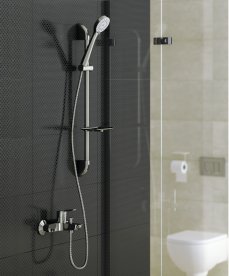 Душевой гарнитур Koller Pool Integro с полкой 3 режима NT020