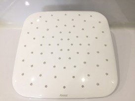 Душевой гарнитур Ravak Termo 300 TE 093.00/150 с верхним и ручным душем и термостатическим смесителем хром/белый X070099