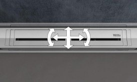 Душовий лоток TECE TECEdrainprofile 800 мм нержавіюча сталь полірована 670810