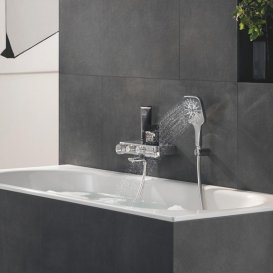 Душевой набор Grohe Rainshower Smartactive Cube 130 3 типа струи хром 26589000