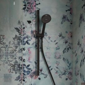 Душовий набір Hansgrohe Activera S 95 2 режими EcoSmart зі штаною 65 см чорний матовий 28044670