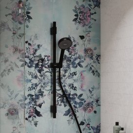 Душовий набір Hansgrohe Activera Select S 95 2 режими EcoSmart зі штаною 72 см чорний матовий 28048670