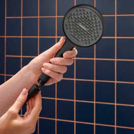 Душовий набір Hansgrohe Activera Select S 95 2 режими EcoSmart зі штаною 72 см чорний матовий 28048670