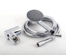 Душевой набор Jika Mio с держателем и шлангом хром H3607100040201