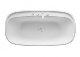 Душевой набор с двухвентильным смесителем Roca Insignia монтаж на борт ванной латунь хром A5A183AC00