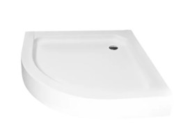 Душовий піддон Besco Alex 80х80 см акрил білий #BAA-80