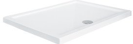 Душевой поддон Besco Alpina Slimline 100х80 см акрил белый #BAA-10814-P