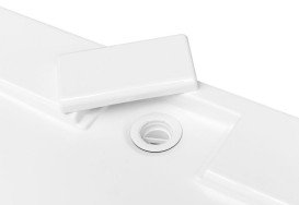 Душевой поддон Besco Axim Ultraslim 80х80 см акрил белый #BAX-80-NR