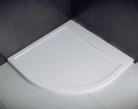 Душевой поддон Besco Axim Ultraslim 90х90 см акрил белый #BAX-90-NR