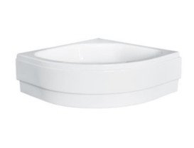 Душовий піддон Besco Diper II 90х90 см акрил білий #BAD-90-II