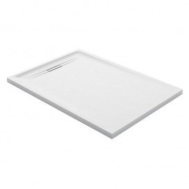 Душовий піддон Geberit Sestra 120х90 см структура сланцю білий 550.255.00.2