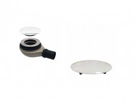 Душевой поддон Hatria LIF H3 100х70 см керамика белый с сифоном PCY1W001