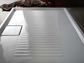 Душовий піддон Hatria LIF.ST 100х80 см білий матовий A0YXE725