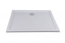 Душовий піддон з акрилу Ravak Gigant 100x80 LA прямокутний білий XA01A401210