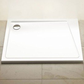 Душовий піддон з литого мармуру Ravak Gigant Pro 10 ° 120x90 R білий XA05G70101P