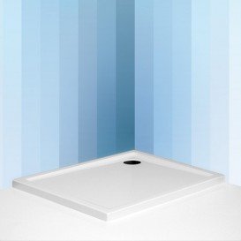 Душевой поддон Koller Pool Flat Kvadro 100x90 см прямоугольный акрил белый 8KP0122