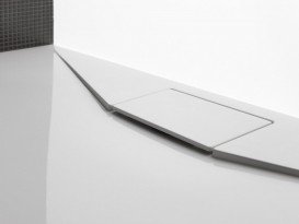 Душевой поддон Kolpa San Acro 140х90 см литой мрамор белый 560980