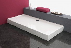 Душовий піддон Kolpa San Flamenco 120x90/O прямокутний з панеллю і сифоном акрил білий 755548
