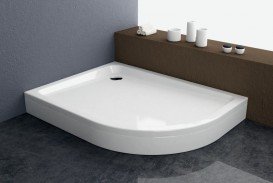 Душовий піддон Kolpa San Malur 120x90 см правий акрил білий з панеллю 537080
