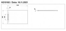 Душевой поддон Laufen Pro S 80х120 см композитный материал Marbond антрацит H2101820780001