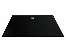 Душовий піддон Miraggio Brugge 1200 кварцовий пісок Mirastone чорний 00001 001