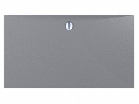 Душовий піддон Miraggio Brugge 1600 кварцовий пісок Mirastone сірий 0000974