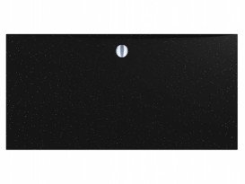 Душевой поддон Miraggio Brugge 1800 кварцевый песок Mirastone черный 00001 003