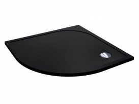 Душовий піддон Miraggio Madrid 900 кварцовий пісок Mirastone чорний 0000693