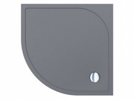 Душевой поддон Miraggio Madrid 900 кварцевый песок Mirastone серый 0000644