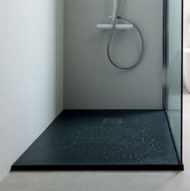 Душовий піддон мармуровий Kerasan H3 180х90 см антрацит 706254