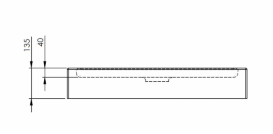 Душовий піддон прямокутний Roca Granada 140х80 см акрил білий A276266001