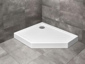Душовий піддон Radaway Doros PT E Compact 100x80 см лівий акрил білий SDRPTP1080-05L