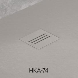 Душевой поддон Radaway Kyntos F 100х80 литьевой мрамор цемент HKF10080-74